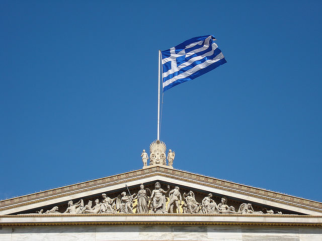 флаг греции картинки
