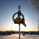 На автомобиле в Финляндию: дорожный знак