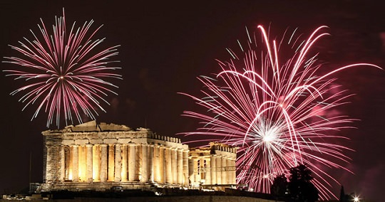 Новый год в Греции 2022