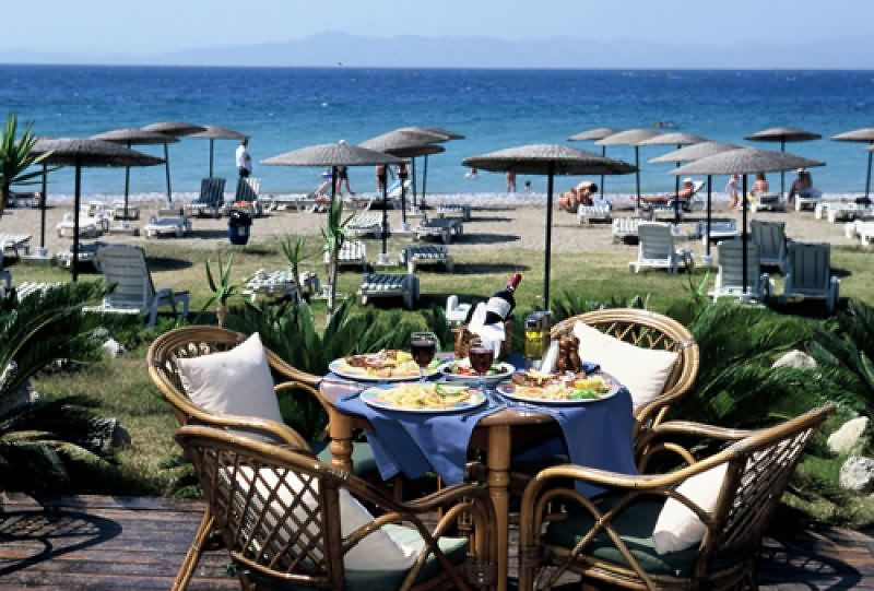 Forum beach. Dodeca. Rhodes Sea Ialysos Apartment Instagram.