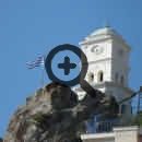 Символ Пороса-Башня с часами – Остров Порос(Греция)