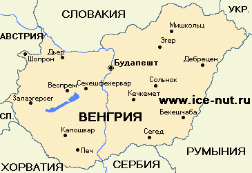 Венгрия на карте картинка
