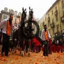 Апельсиновый карнавал в Италии