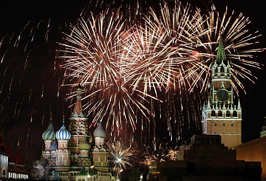 Новый год в России 2024
