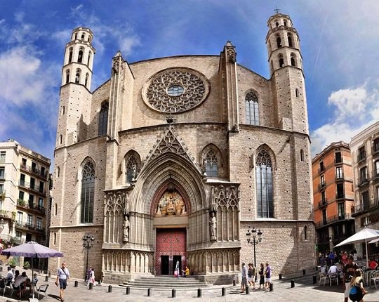 Церковь Санта Мария дель Мар (Барселона): история и современность