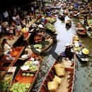 Бангкок - плавучий рынок
