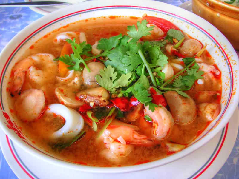 тайский суп, тайская кухня