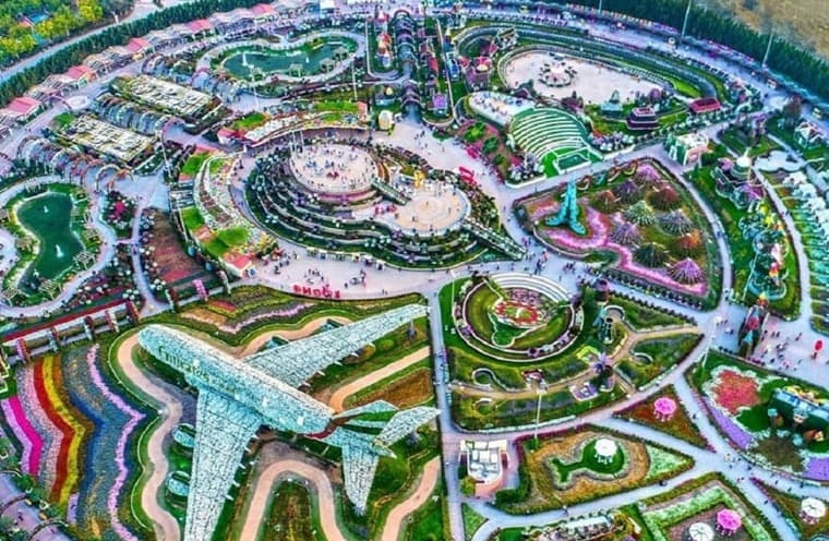Дубайский сад чудес (Dubai Miracle Garden) Дубайский сад чудес (Dubai Miracle Garden)